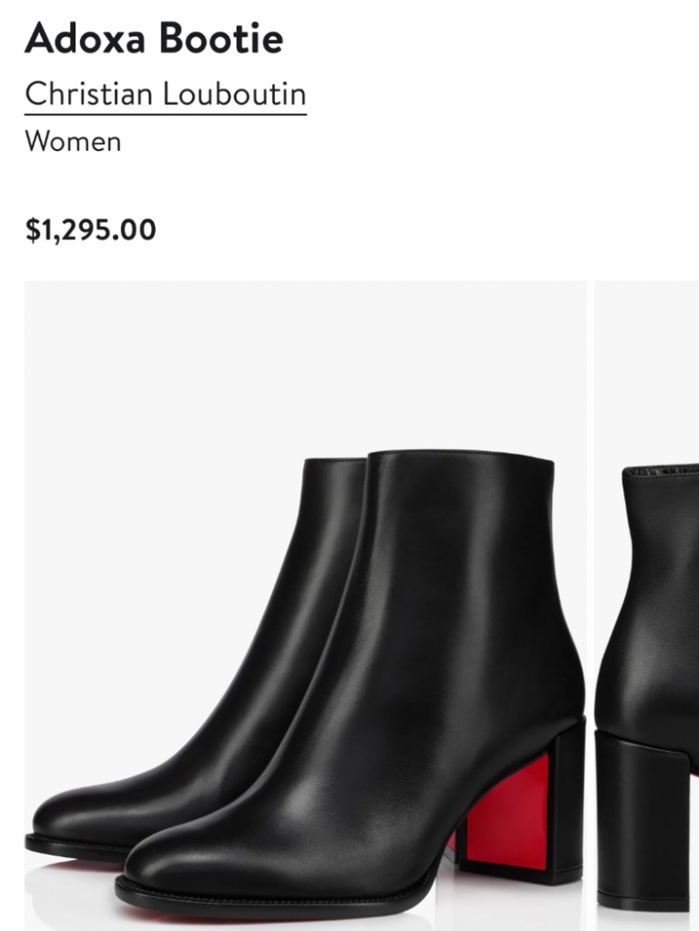 Christian Louboutin Booties